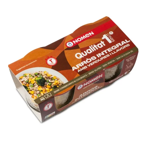 Arroz integral con quinoa