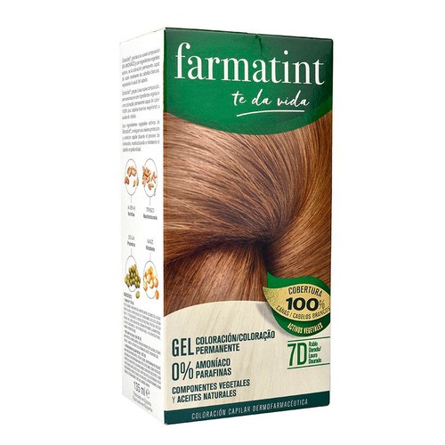 FARMATINT Crema colorant ros daurat 7D