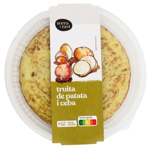 TERRA I TAST Tortilla de patata y cebolla