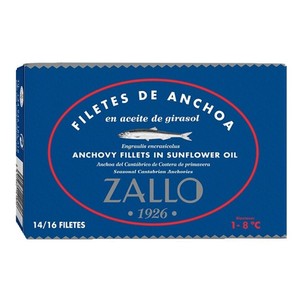 Imagen de ZALLO Filets d'anxova Cantàbric en oli de girasol