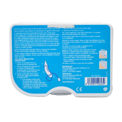 NARHINEL Aspirador nasal rinhomer baby