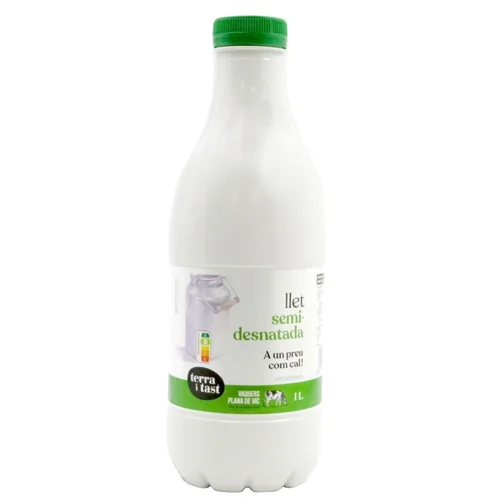TERRA I TAST Leche entera en botella de 1 litro