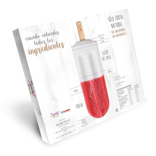 SPRIM Gelat de coco i maduixa