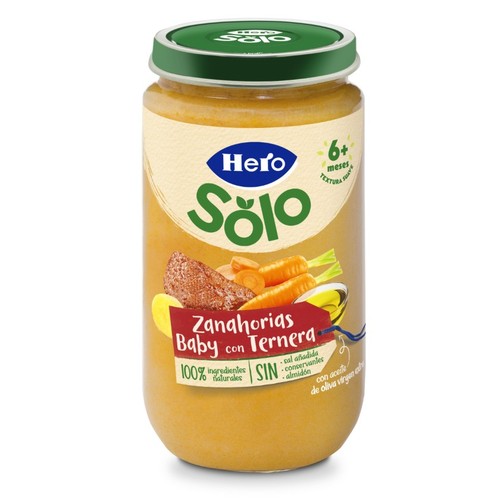 HERO BABY Potet de pastanagues baby amb vedella