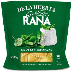 Imagen de RANA Raviolis  de ricotta i espinacs