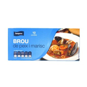 BONPREU Brou de peix en pastilles