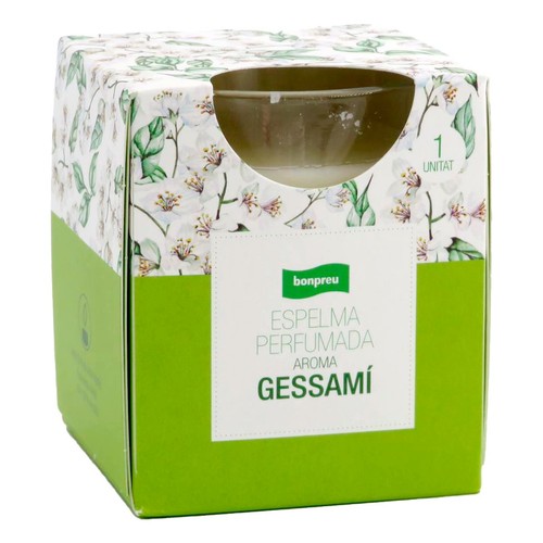 BONPREU Espelma perfumada aroma gessamí