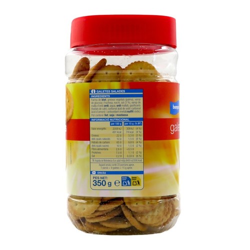 BONPREU Galetes salades