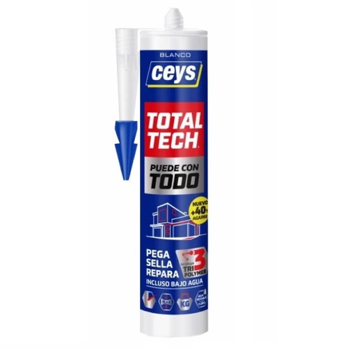 CEYS Adhesiu sellador Total Tech blanc