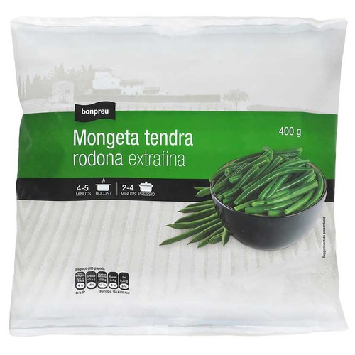 BONPREU Mongeta tendra rodona extrafina