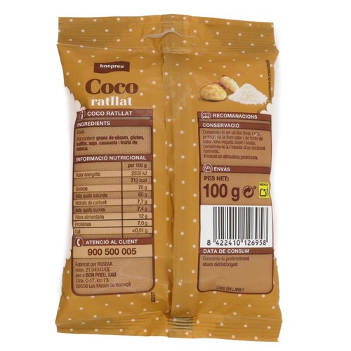 BONPREU Coco rallat