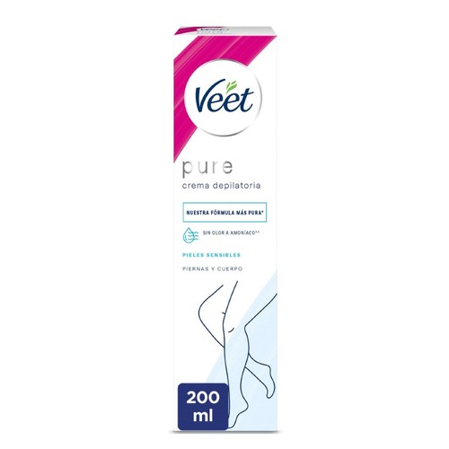 VEET Crema depilatòria per a pell sensible Pure