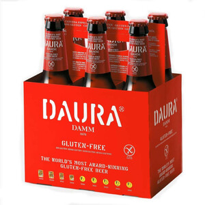 Imagen de DAURA Pack 6u Cervesa s/gluten 6x25cl ampolla