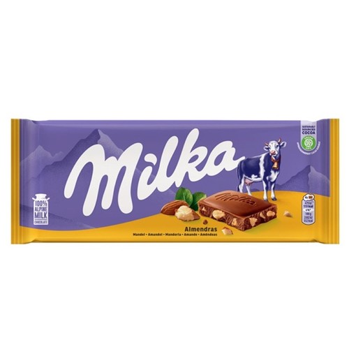 MILKA Xocolata amb llet i ametlles