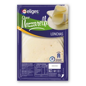 Queso Mozzarella en lonchas