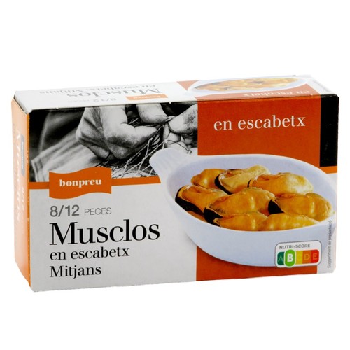 BONPREU Musclos en escabetx mitjans