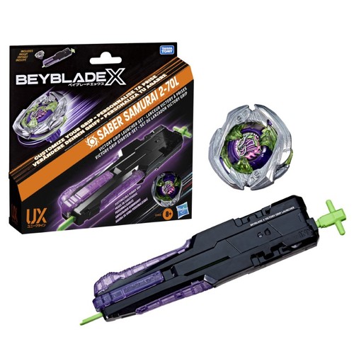 BEY BLADE Set llançadora BeyBlade Premium Grip