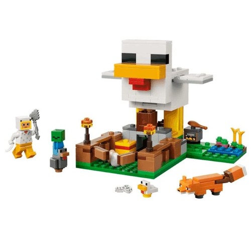 LEGO Granja gallines minecraft