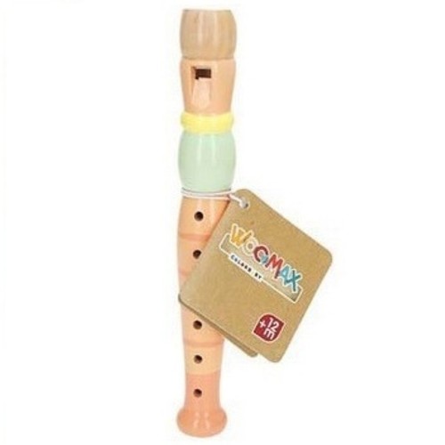 WOOMAX Flauta fusta colors +12m