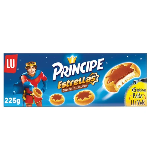 Galletas con chocolate blanco Estrella