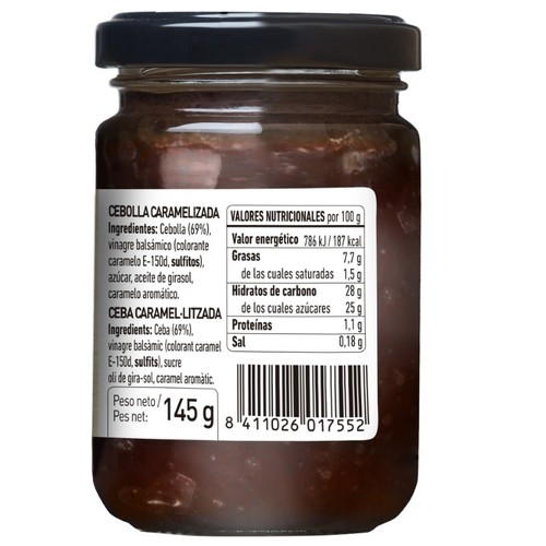 FERRER Ceba fosca caramel·litzada