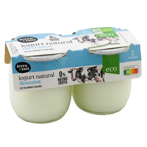 Yogur desnatado Km0