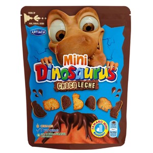 Imagen de ARTIACH Galetes Mini Dinosaurus de xocolata amb llet