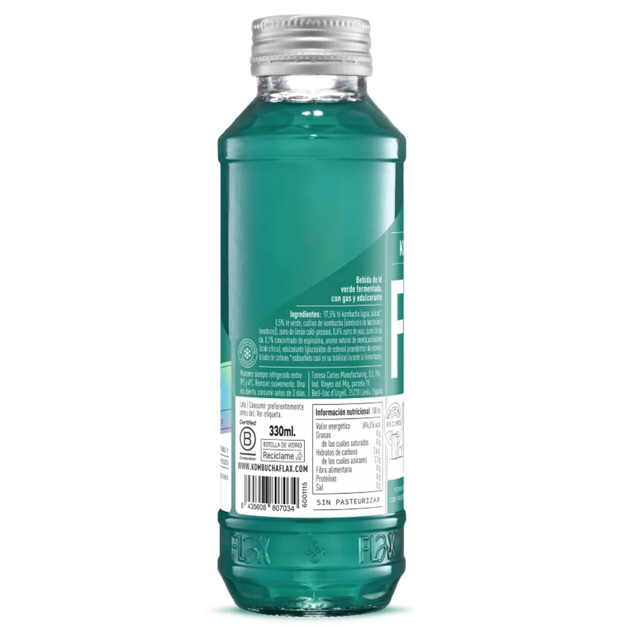 Té Kombucha Blue Mojito Km0
