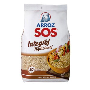 SOS Arroz integral tradicional 1kg