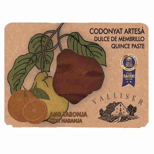 VALLISER Codonyat artesà amb taronja