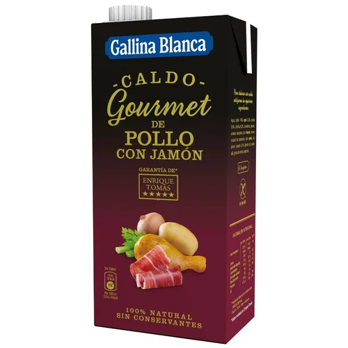 Caldo de pescado con bogavante Gourmet
