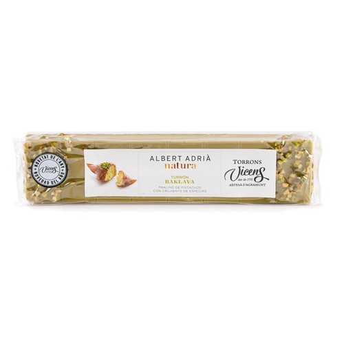 VICENS Torró Baklava de praliné de festucs