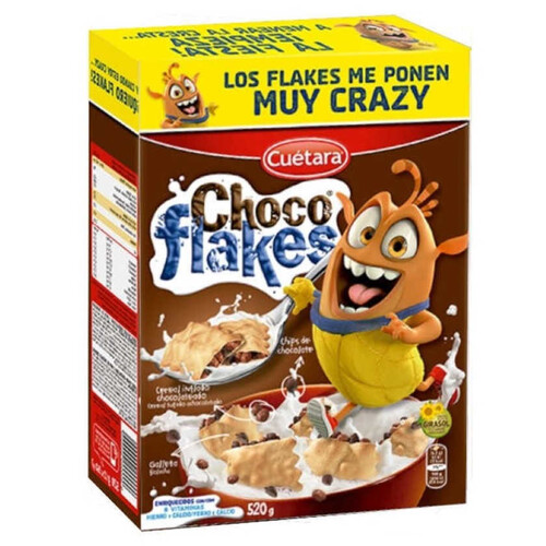 CHOCO FLAKES Galetes de cereals amb xocolata Choco Flakes