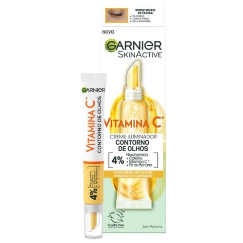GARNIER Crema il·luminadora per al contorn d'ulls Vitamina C