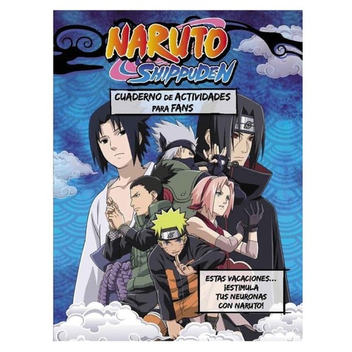 ED. HACHETTE Quadern Naruto Shippuden Cuaderno de actividades para Fans