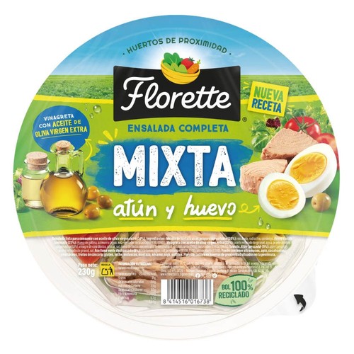 FLORETTE Amanida de tonyina i ou