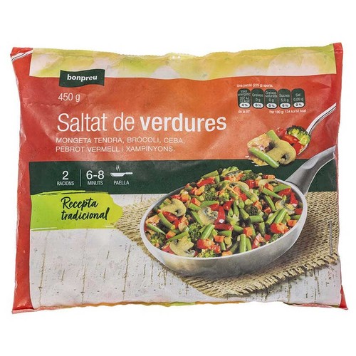 BONPREU Saltat de verduras