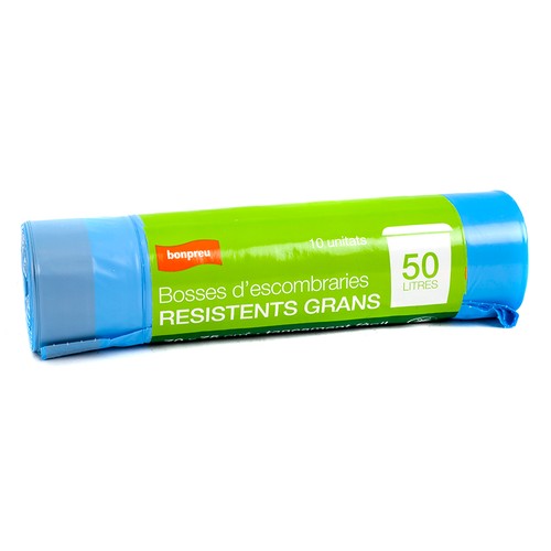 BONPREU Bosses d'escombraries grans 50 L
