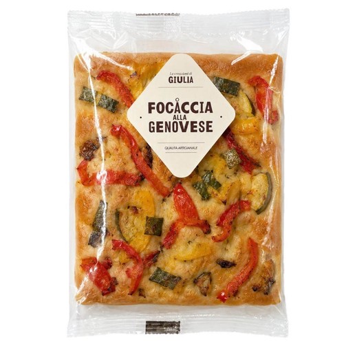 GIULIA Focaccia amb verdures