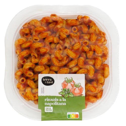 TERRA I TAST Rínxols a la napolitana