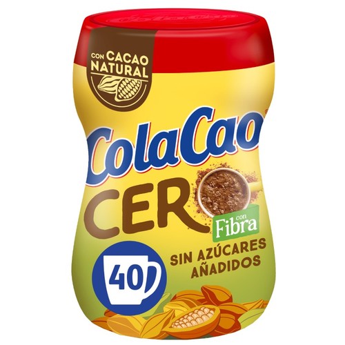 COLACAO Cacau soluble en pols 0% sucre amb fibra