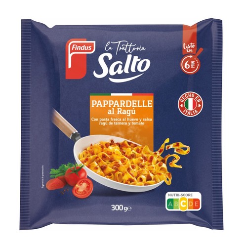 FINDUS Pappardelle Ragú Salto