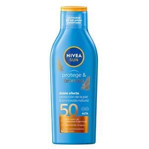Imagen de NIVEA Crema solar corporal Protegeix i Bronceja FPS 50