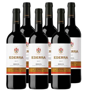 EDERRA Caixa de vi negre DO Rioja criança