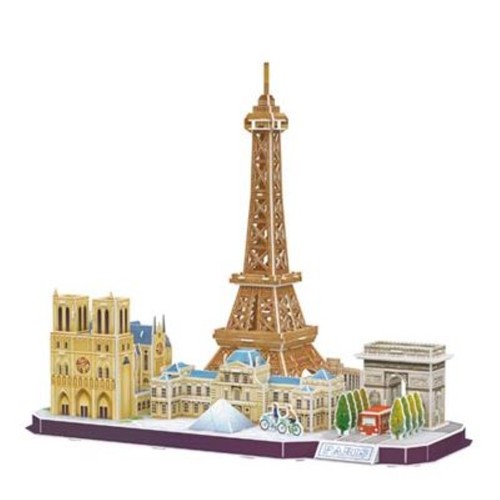 CITY LINE Trencaclosques 3D París + Llums Led