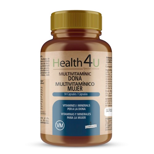 HEALTH 4U Complement alimentari Multivitamínic dona