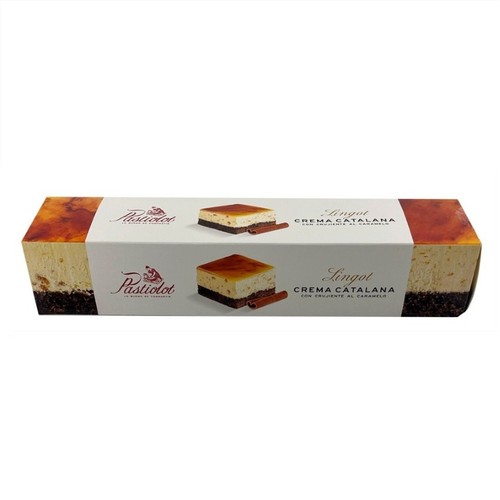 PASTIOLOT Pastís lingot crema catalana