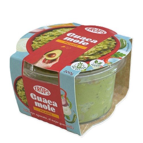 TROPS Guacamole picant en terrina de 200g