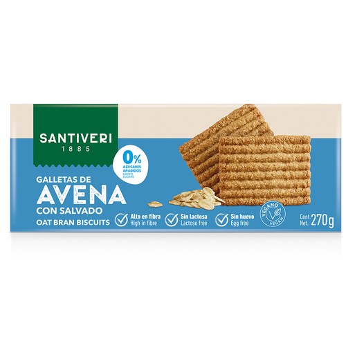 SANTIVERI Galetes de segó de civada