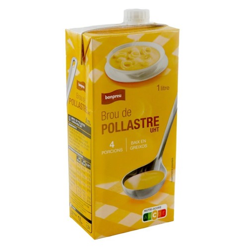 BONPREU Brou de pollastre  UHT